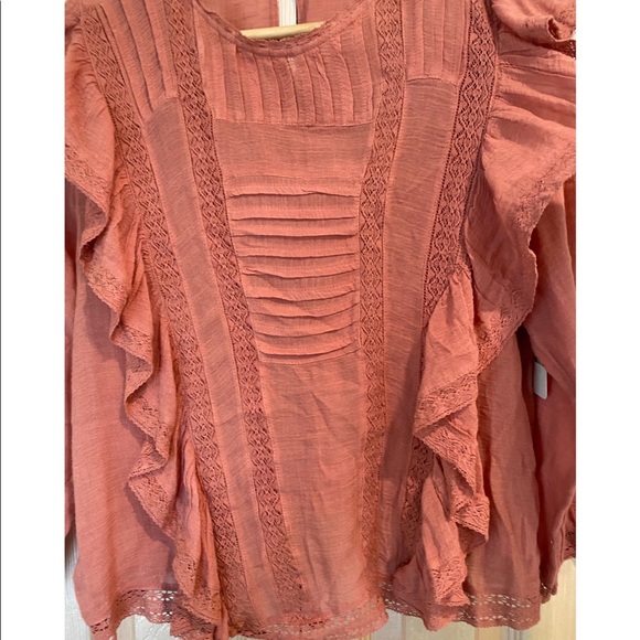 Free People Jasmine Ruffle Blouse NWT - Picture 5 of 11